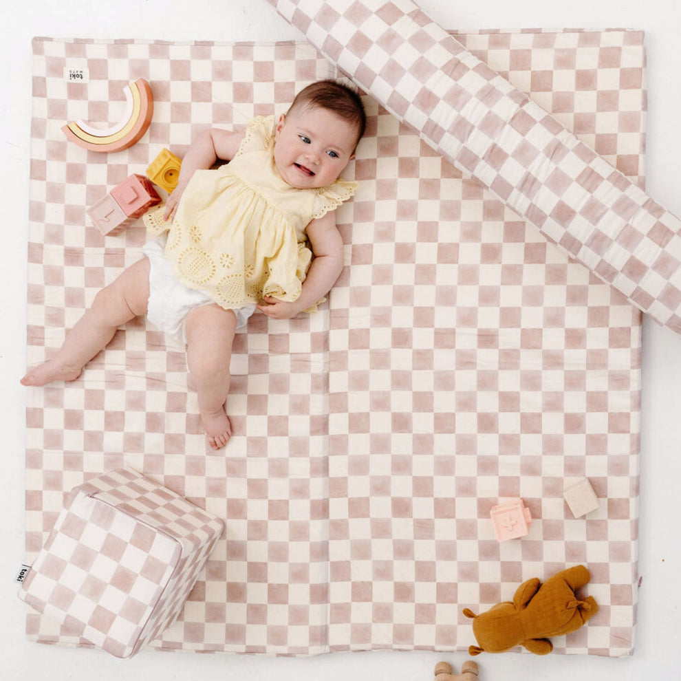 Checker Gumdrop Organic Cotton Cover